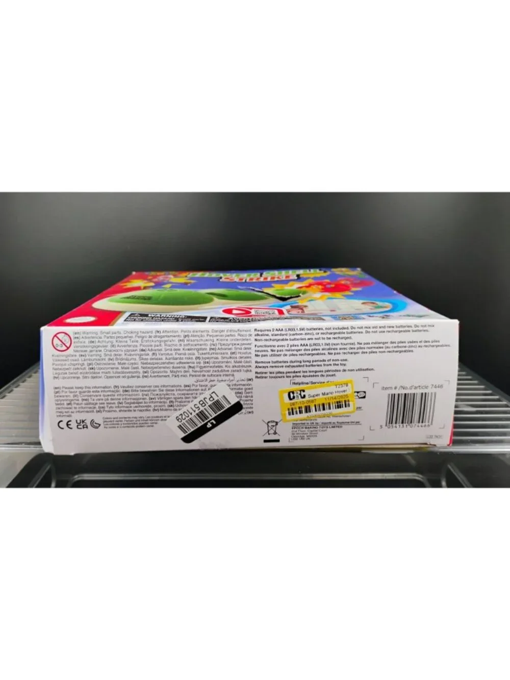 Super Mario Hover Shell Strike Air Hockey Game Set